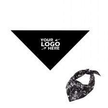 Custom Print Large Triangle Pet Bandannas